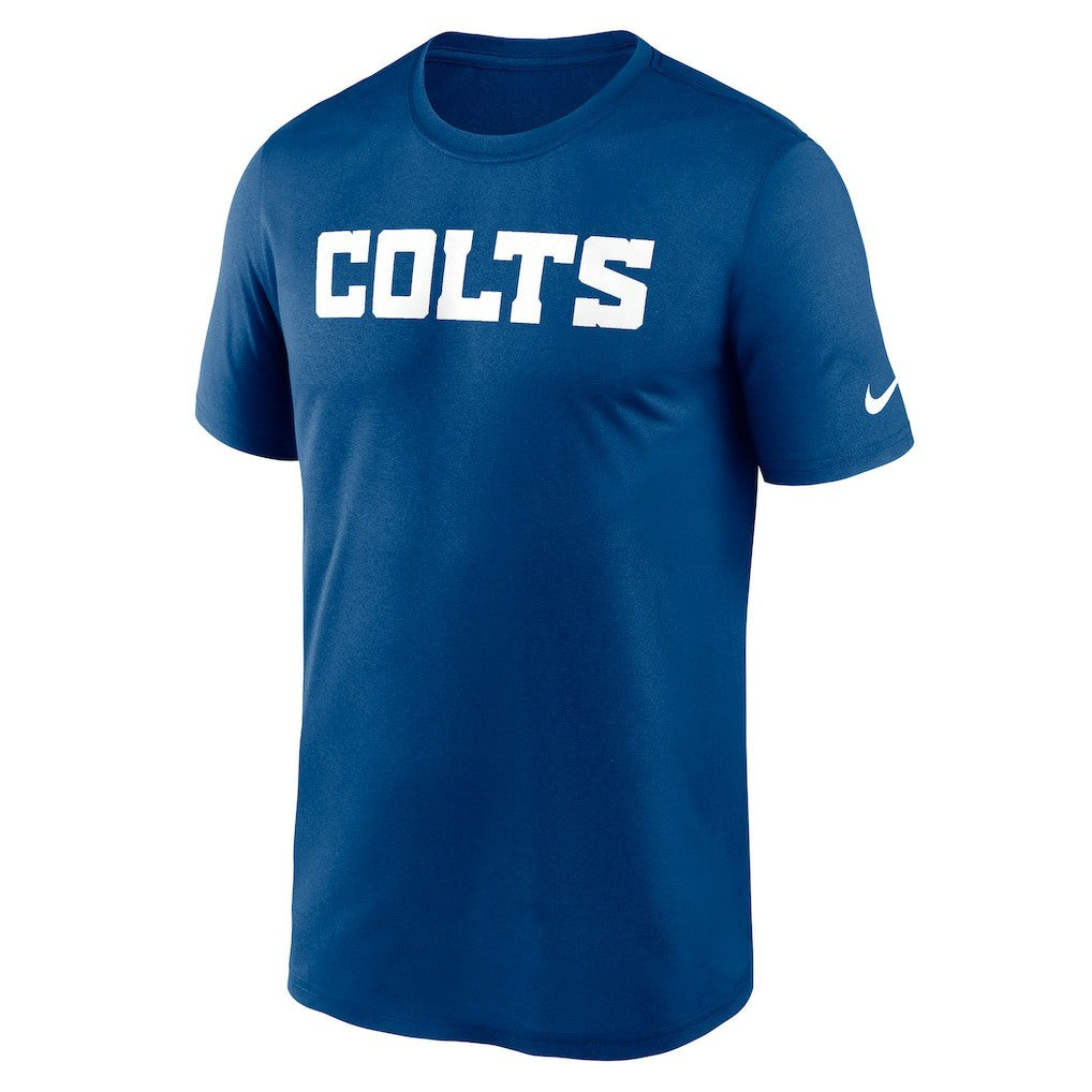 Indianapolis Colts Nike Primetime Legend Wordmark Performance T-Shirt
