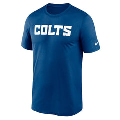 Indianapolis Colts Nike Primetime Legend Wordmark Performance T-Shirt