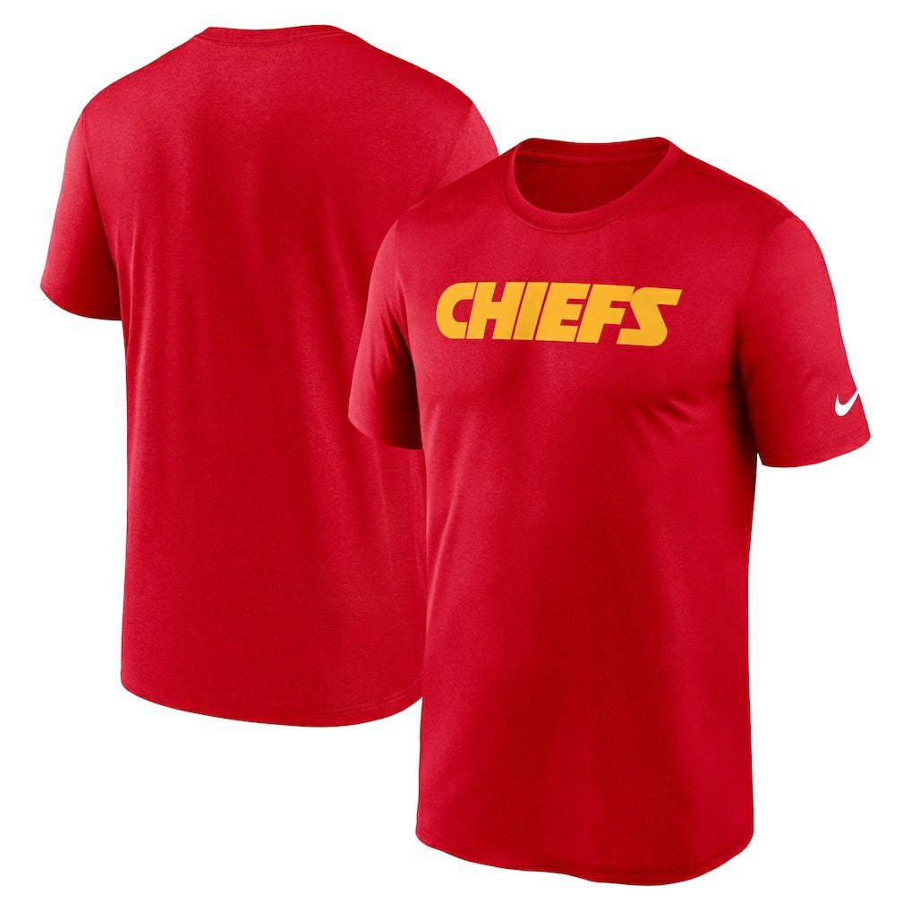 Kansas City Chiefs Nike Primetime Legend Wordmark Performance T-Shirt