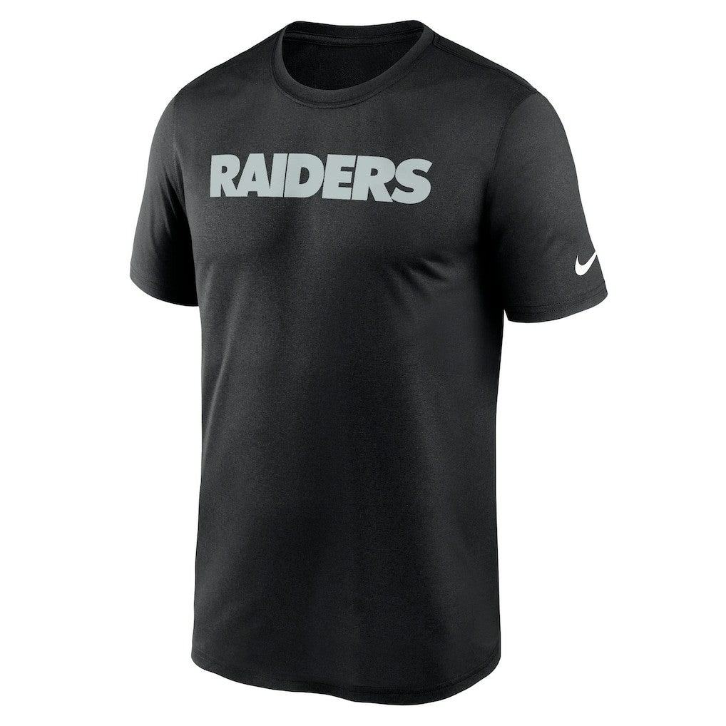 Las Vegas Raiders Nike Primetime Legend Wordmark Performance T-Shirt