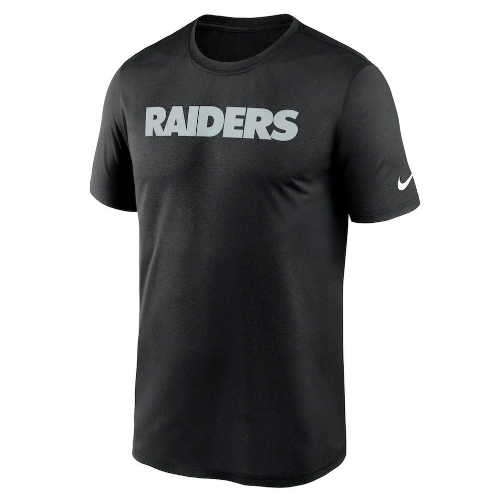 Las Vegas Raiders Nike Primetime Legend Wordmark Performance T-Shirt