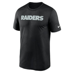 Las Vegas Raiders Nike Primetime Legend Wordmark Performance T-Shirt
