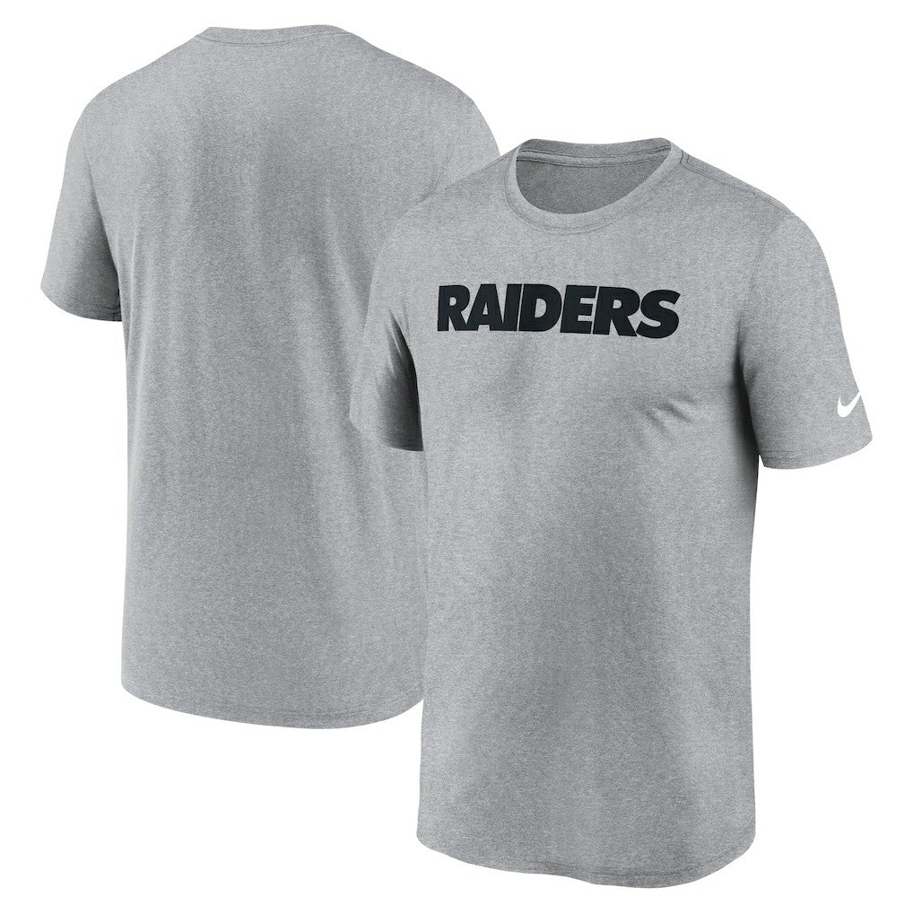 Las Vegas Raiders Nike Primetime Legend Wordmark Performance T-Shirt