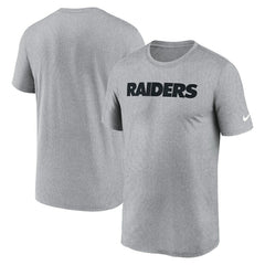 Las Vegas Raiders Nike Primetime Legend Wordmark Performance T-Shirt