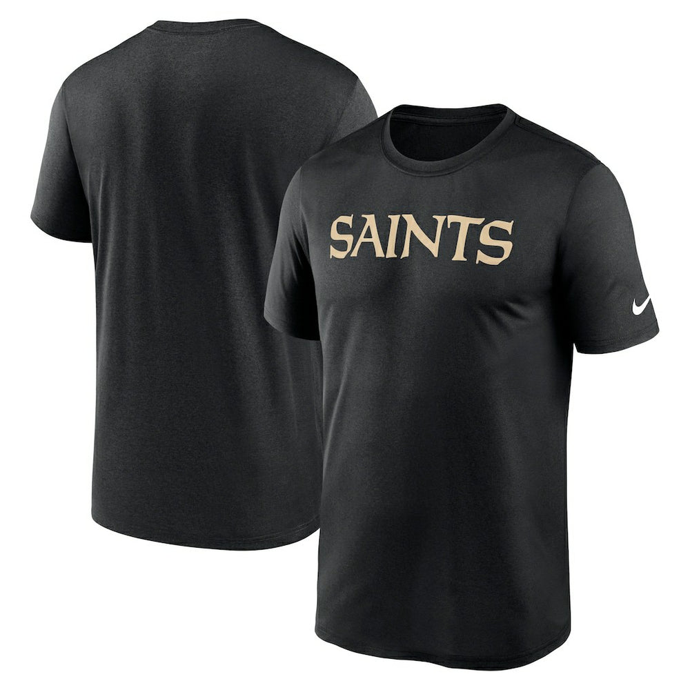 New Orleans Saints Nike Primetime Legend Wordmark Performance T-Shirt