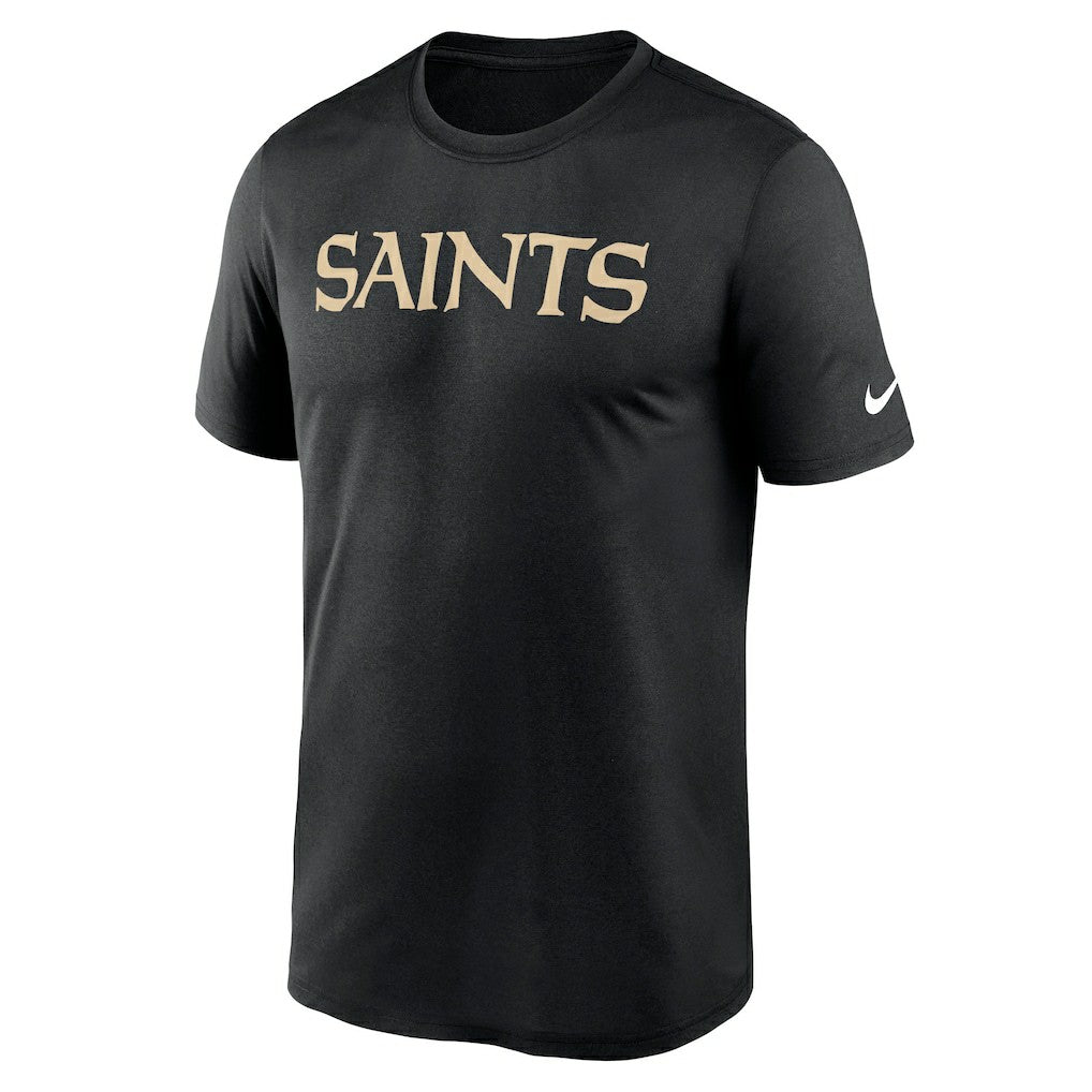 New Orleans Saints Nike Primetime Legend Wordmark Performance T-Shirt