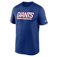 New York Giants Nike Primetime Legend Wordmark Performance T-Shirt