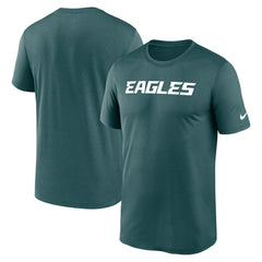 Philadelphia Eagles Nike Primetime Legend Wordmark Performance T-Shirt
