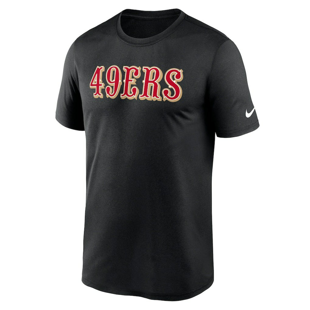 San Francisco 49ers Nike Primetime Legend Wordmark Performance T-Shirt