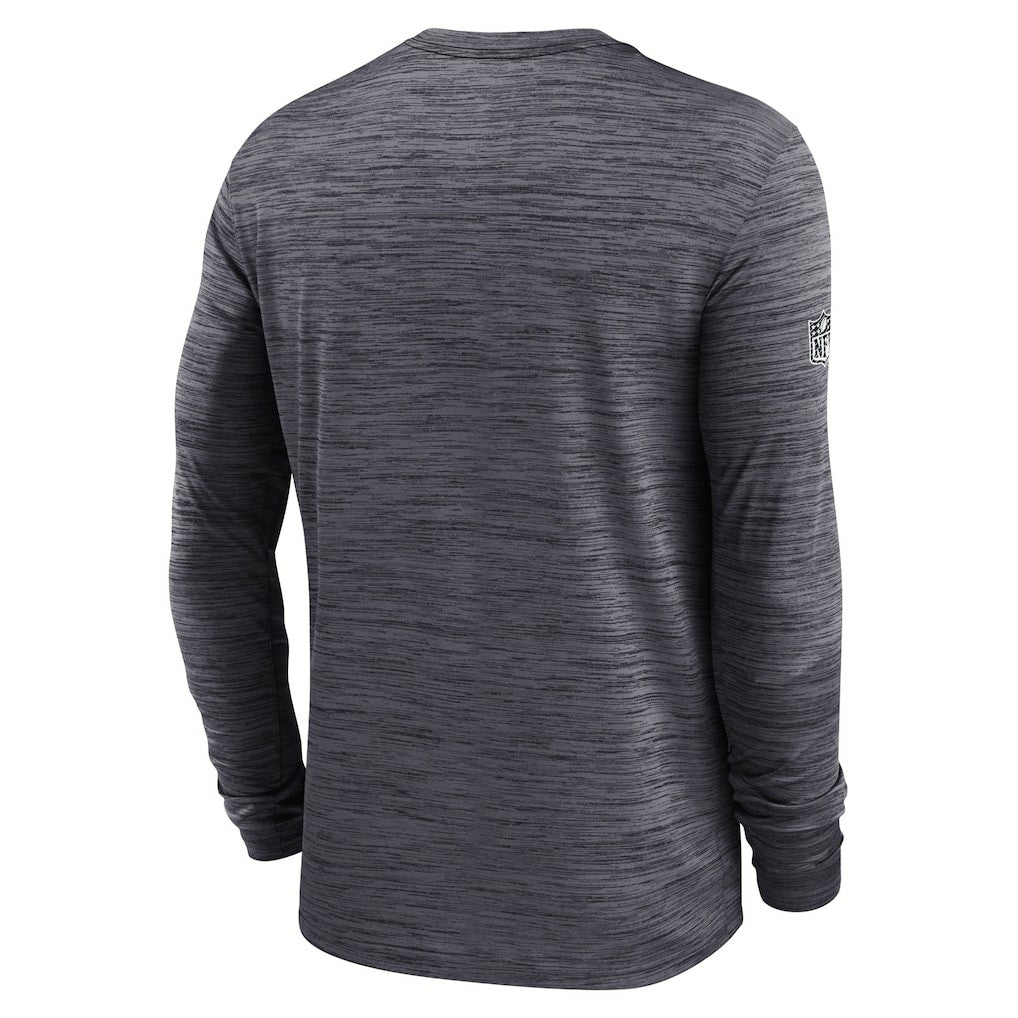 Las Vegas Raiders Nike Sideline Velocity Dri-FIT Long Sleeve T-Shirt