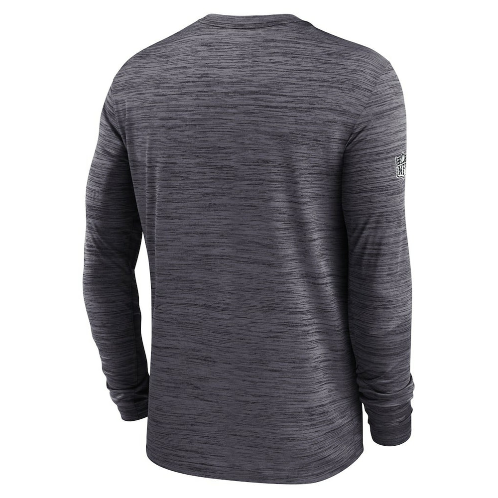 Las Vegas Raiders Nike Sideline Velocity Dri-FIT Long Sleeve T-Shirt