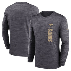 New Orleans Saints Nike Sideline Velocity Dri-FIT Long Sleeve T-Shirt