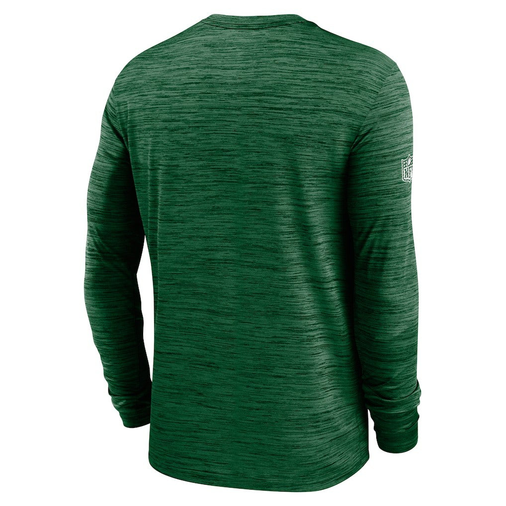 New York Jets Nike Sideline Velocity Dri-FIT Long Sleeve T-Shirt