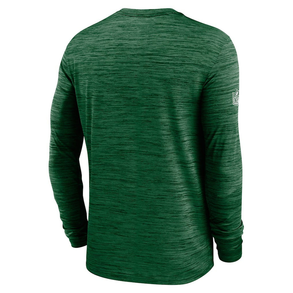 New York Jets Nike Sideline Velocity Dri-FIT Long Sleeve T-Shirt