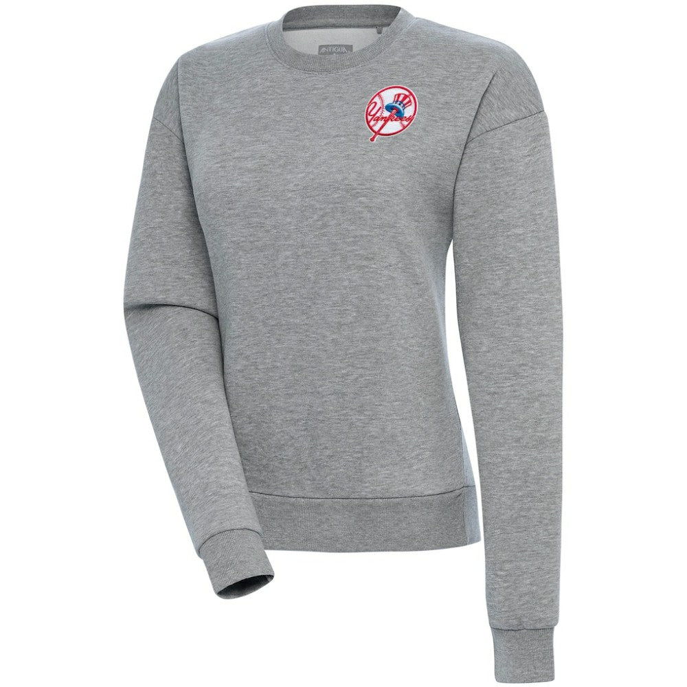 New York Yankees Antigua Women's Cooperstown Victory Crewneck Pullover Sweatshirt | MLB US