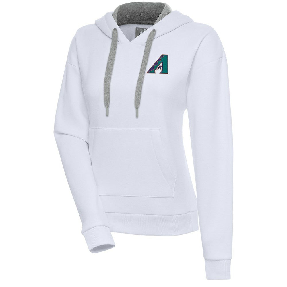 Arizona Diamondbacks Antigua Women's Cooperstown Victory Pullover Hoodie | MLB Shop