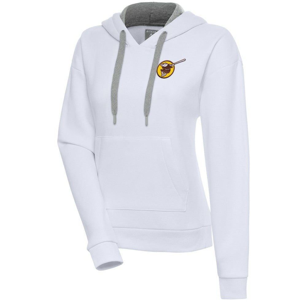 San Diego Padres Antigua Women's Cooperstown Victory Pullover Hoodie | MLB Shop