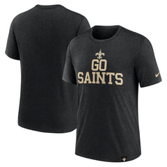 New Orleans Saints Nike Blitz Tri-Blend T-Shirt