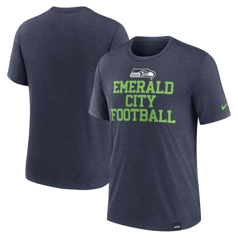 Seattle Seahawks Nike Blitz Tri-Blend T-Shirt