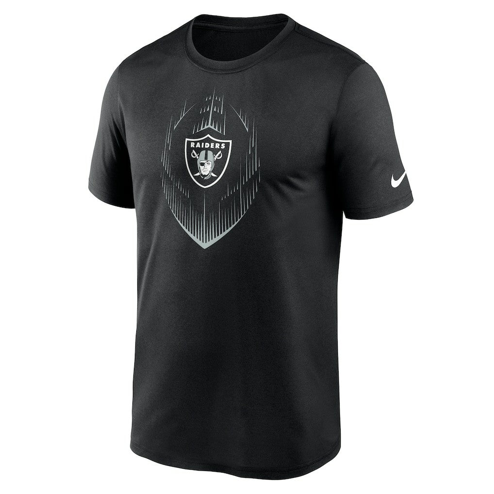 Las Vegas Raiders Nike Big & Tall Blitz Legend Icon T-Shirt