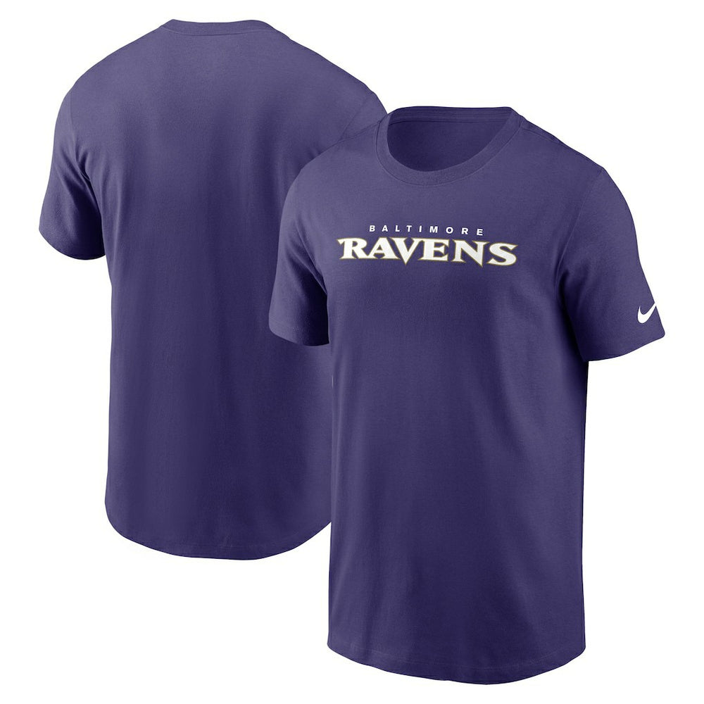 Baltimore Ravens Nike Primetime Wordmark Essential T-Shirt