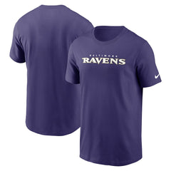 Baltimore Ravens Nike Primetime Wordmark Essential T-Shirt