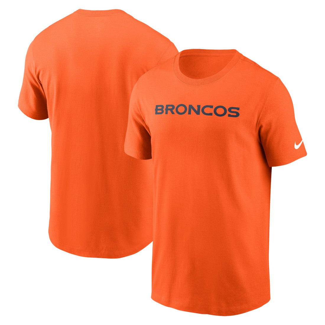 Denver Broncos Nike Primetime Wordmark Essential T-Shirt