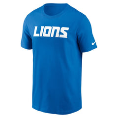 Detroit Lions Nike Primetime Wordmark Essential T-Shirt
