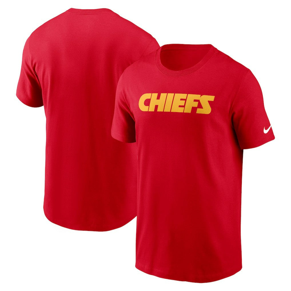 Kansas City Chiefs Nike Primetime Wordmark Essential T-Shirt