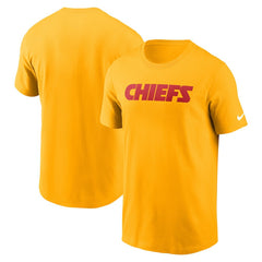 Kansas City Chiefs Nike Primetime Wordmark Essential T-Shirt
