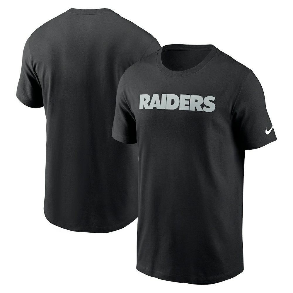 Las Vegas Raiders Nike Primetime Wordmark Essential T-Shirt
