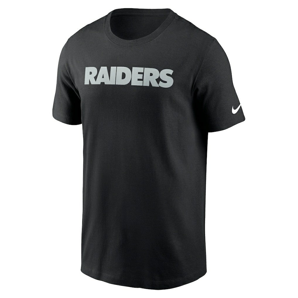 Las Vegas Raiders Nike Primetime Wordmark Essential T-Shirt