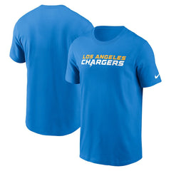 Los Angeles Chargers Nike Primetime Wordmark Essential T-Shirt