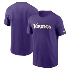 Minnesota Vikings Nike Primetime Wordmark Essential T-Shirt