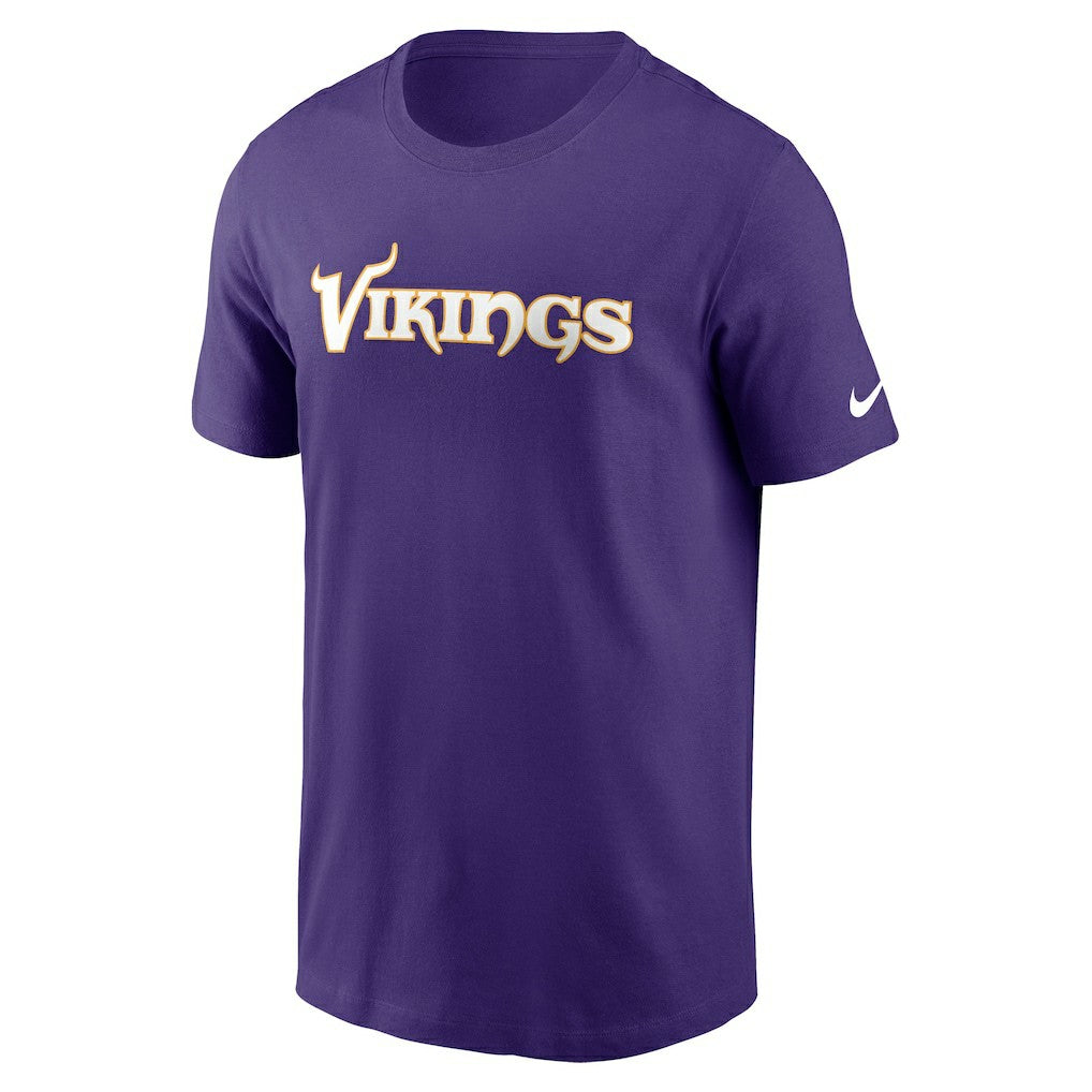 Minnesota Vikings Nike Primetime Wordmark Essential T-Shirt