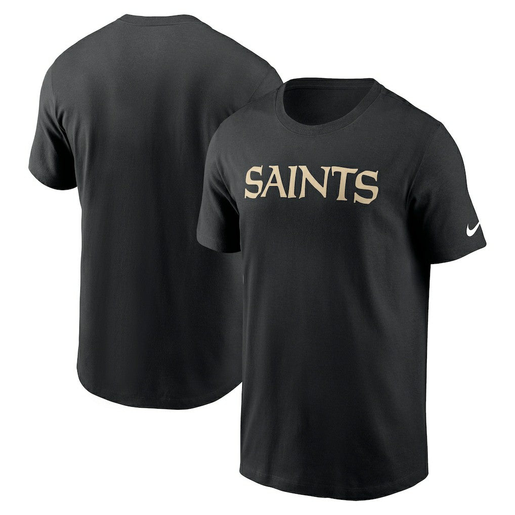 New Orleans Saints Nike Primetime Wordmark Essential T-Shirt