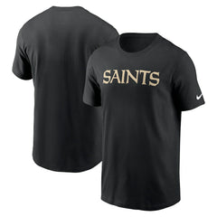 New Orleans Saints Nike Primetime Wordmark Essential T-Shirt