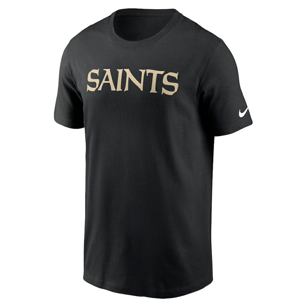 New Orleans Saints Nike Primetime Wordmark Essential T-Shirt