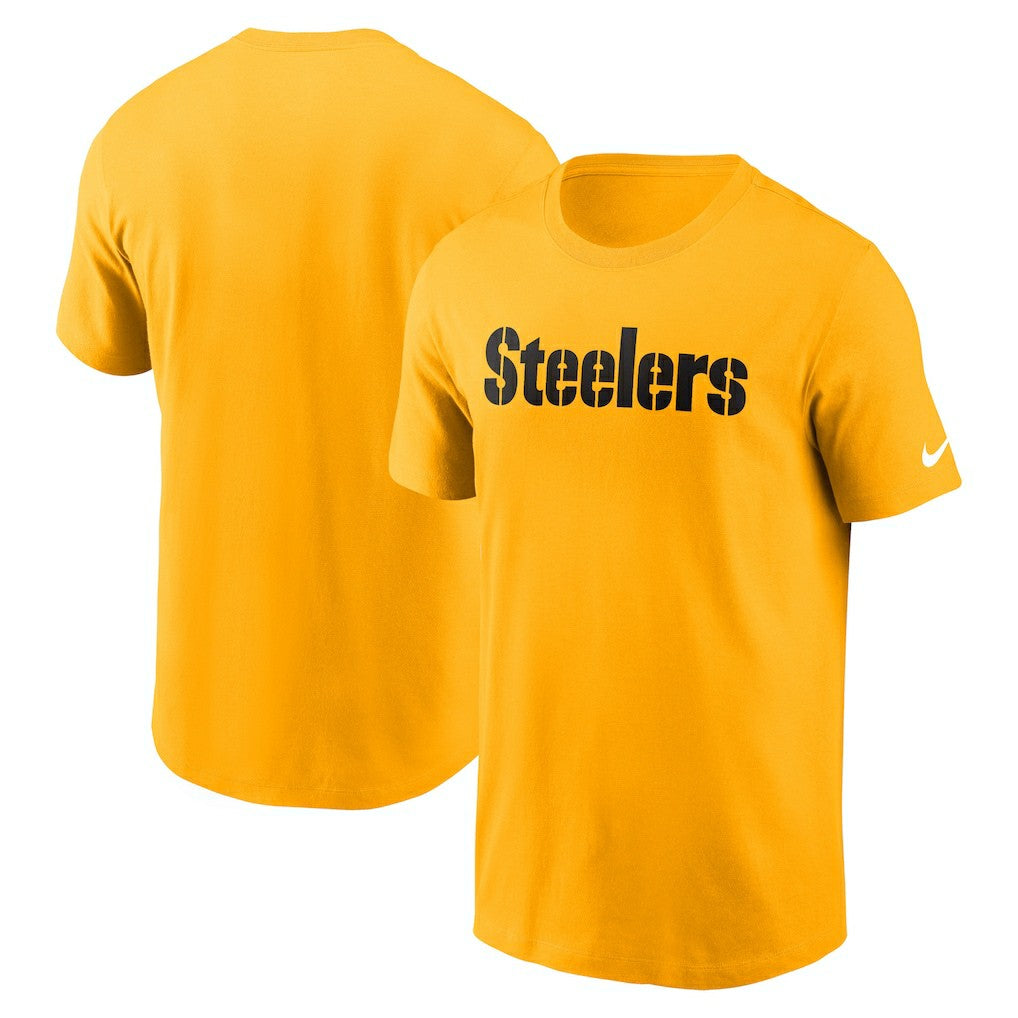 Pittsburgh Steelers Nike Primetime Wordmark Essential T-Shirt