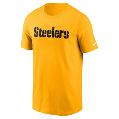 Pittsburgh Steelers Nike Primetime Wordmark Essential T-Shirt