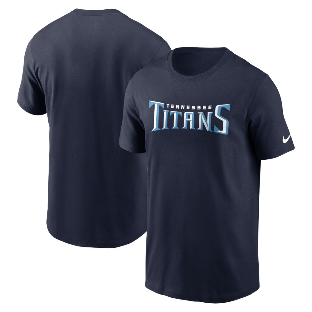 Tennessee Titans Nike Primetime Wordmark Essential T-Shirt