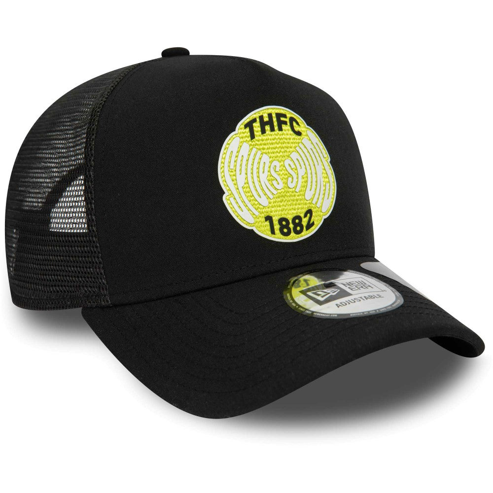 Tottenham Hotspur New Era Repreve E-Frame Adjustable Trucker Hat Black - New Era