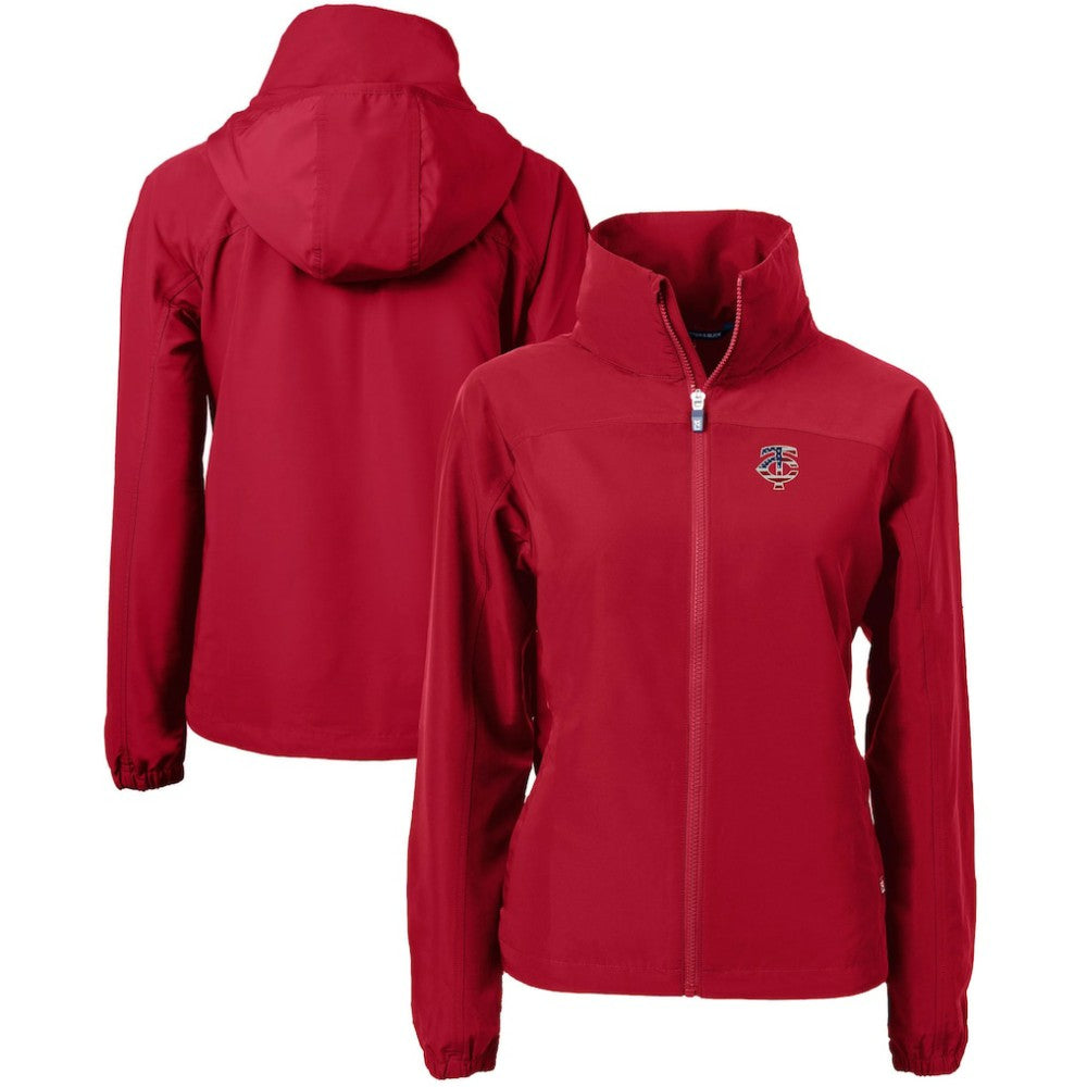 Minnesota Twins Cutter & Buck Women's Charter Eco Recycled Full-Zip Jacket | MLB Discount