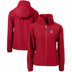 New York Mets Cutter & Buck Women's Charter Eco Recycled Full-Zip Jacket | MLB New