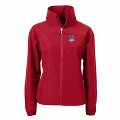 New York Mets Cutter & Buck Women's Charter Eco Recycled Full-Zip Jacket | MLB New