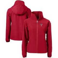 Texas Rangers Cutter & Buck Women's Charter Eco Recycled Full-Zip Jacket | MLB Shop