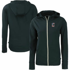 Cleveland Guardians Cutter & Buck Women's Daybreak Eco Recycled Full-Zip Hoodie | MLB Shop