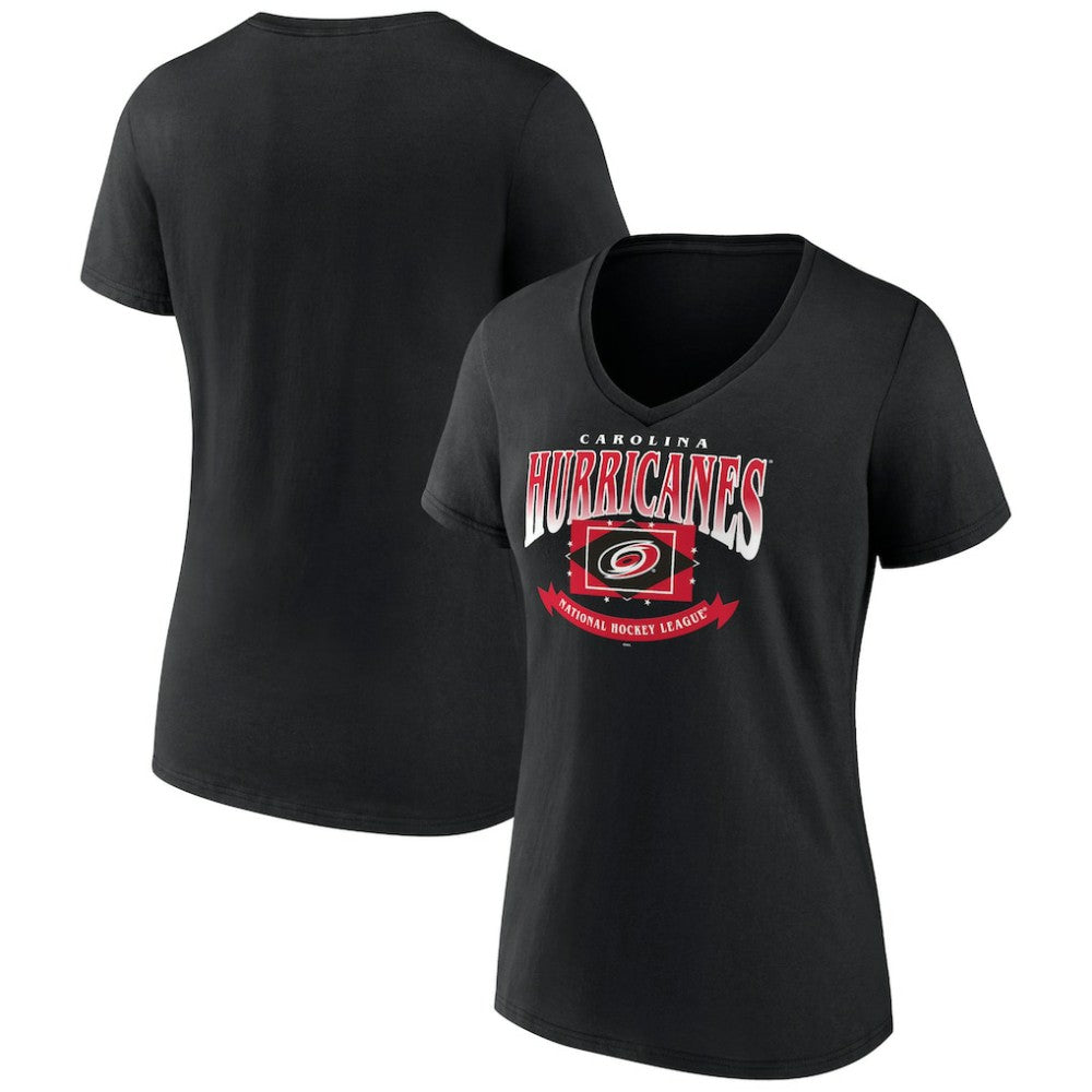 Carolina Hurricanes Women's Slapshot V-Neck T-Shirt Discount