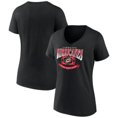 Carolina Hurricanes Women's Slapshot V-Neck T-Shirt Discount