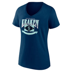 Seattle Kraken Women's Slapshot V-Neck T-Shirt Discount